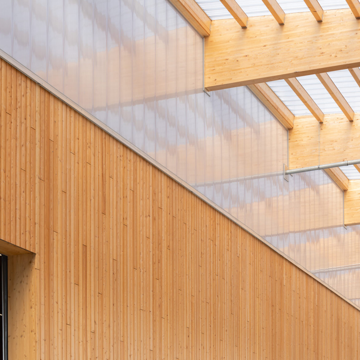 Nahaufnahme der Fassade &copy; Gui Rebelo/ Est&uacute;dio Elefante